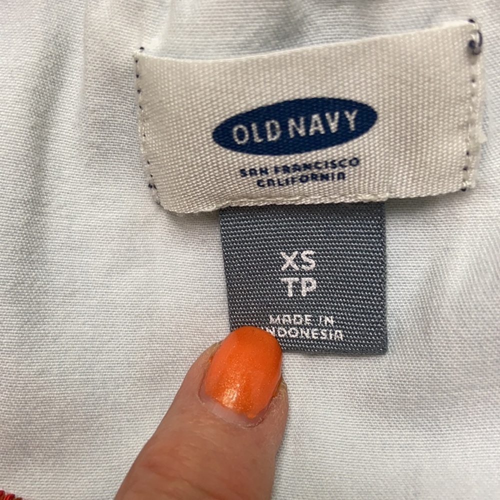 Old Navy Lightweight Light Denim Pantsuit. Size XSmall. - Picture 8 of 11